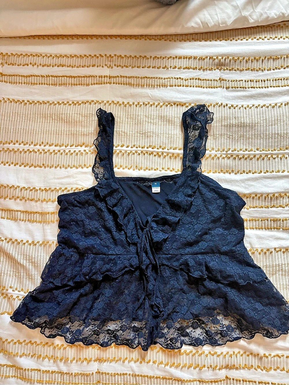 Old Navy Black Lace Camisole